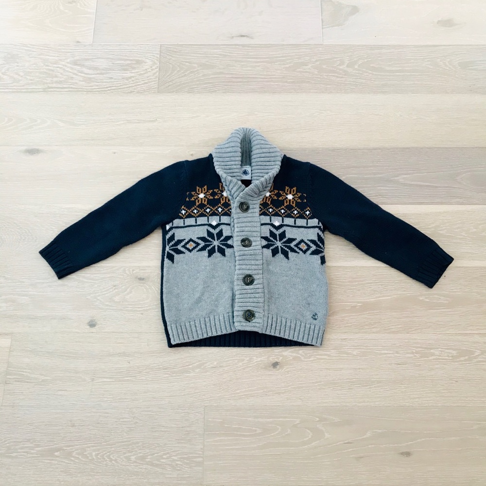 Petit Bateau knit cardigan